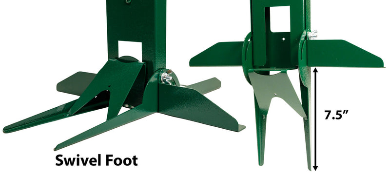 Buck Deer Green Metal Lawn Scoreboard / Cup Holder