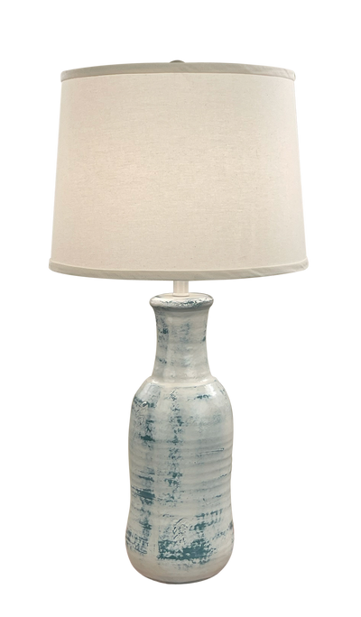 Farmhouse Faux Clay Water Jug Lamp