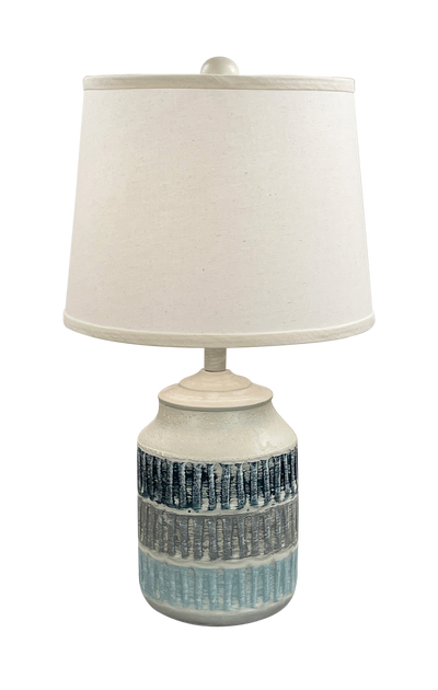 Weathered Cottage Nautical Table Lamp