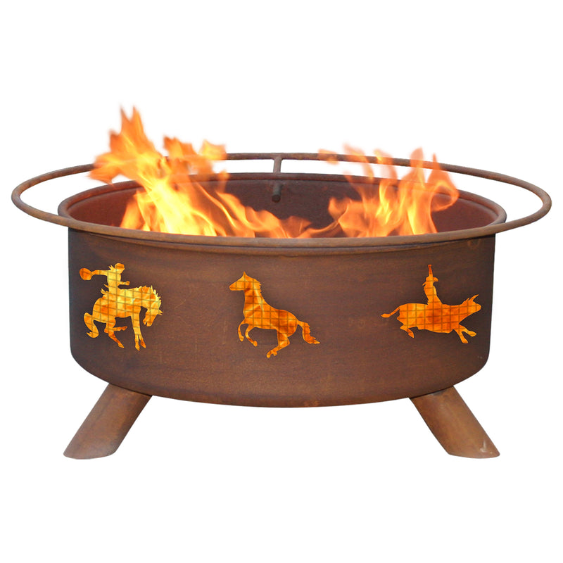 Patina Products Western Design Outdoor Fire Pit