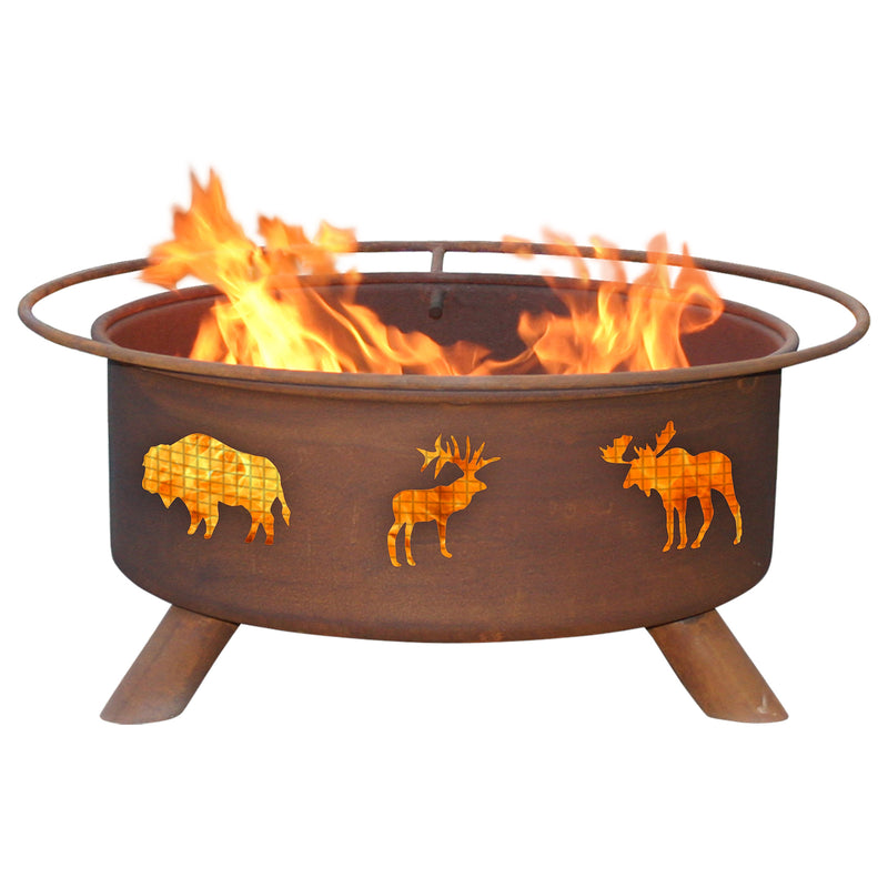 Patina Products Widlife Design Outdoor Fire Pit