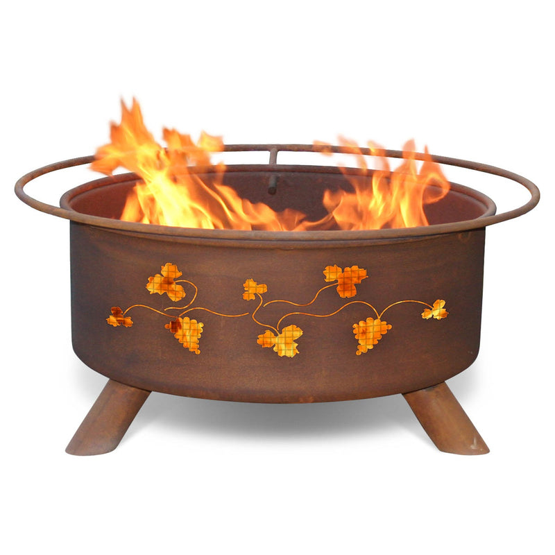 Patina Products Grapevine Design Outdoor Fire Pit