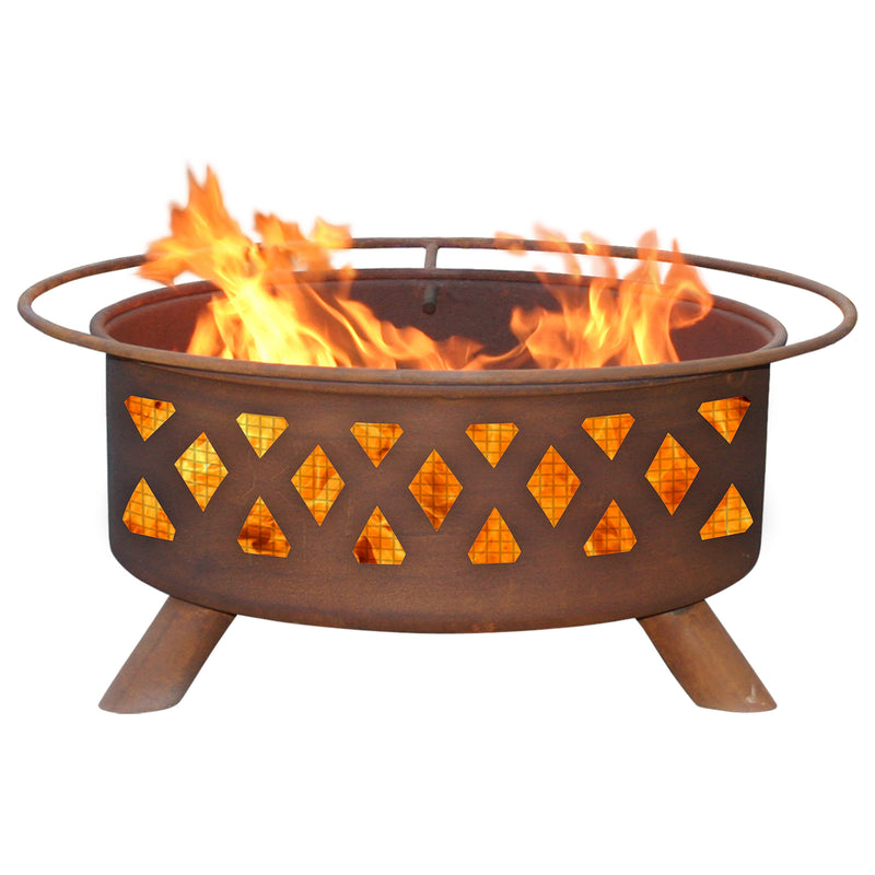 Cross Fire Design Outdoor Fire Pit
