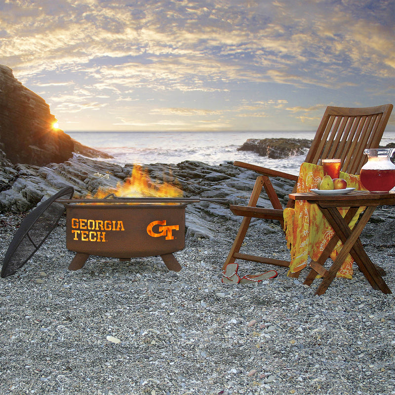 Collegiate Georgia Tech Outdoor Fire Pit