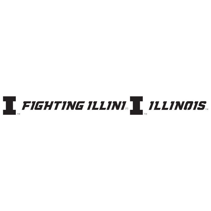 Collegiate Illinois Outdoor Fire Pit