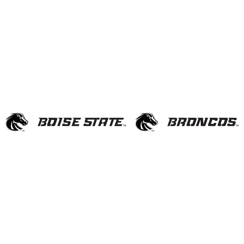 Collegiate Boise State Broncos Outdoor Fire Pit sample art on a white background.