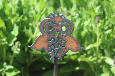 Owl Metal Garden Plant Stake