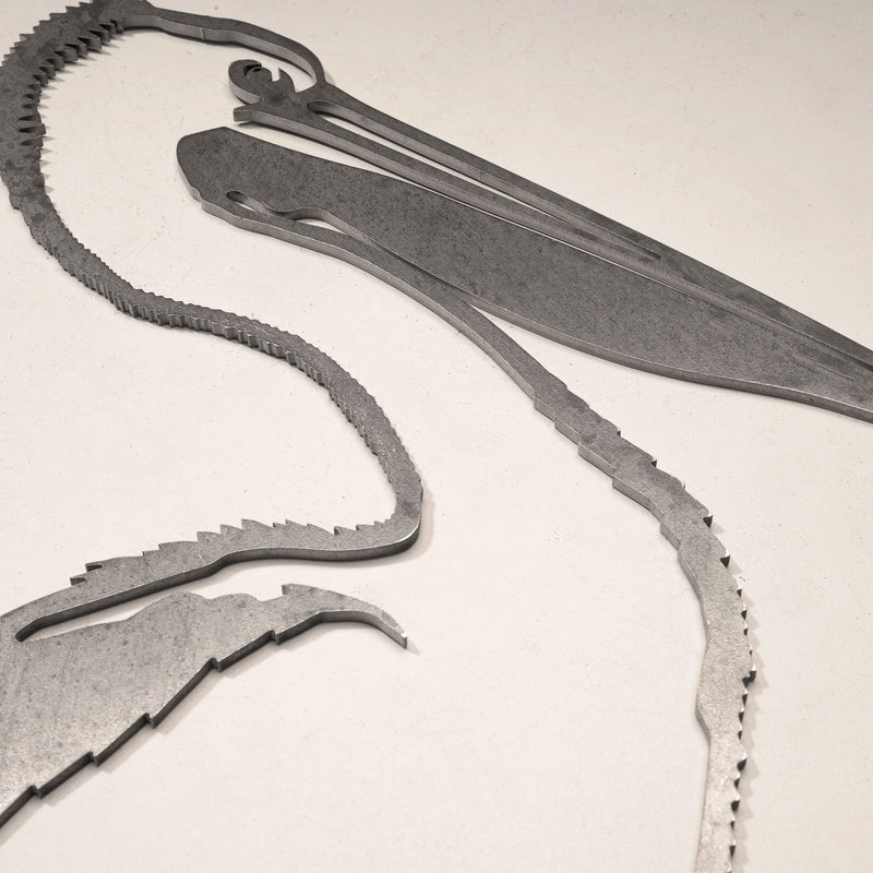 Pelican Metalbird Yard Art