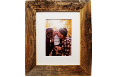Natural Barnwood 2 inch Wide Picture Frame