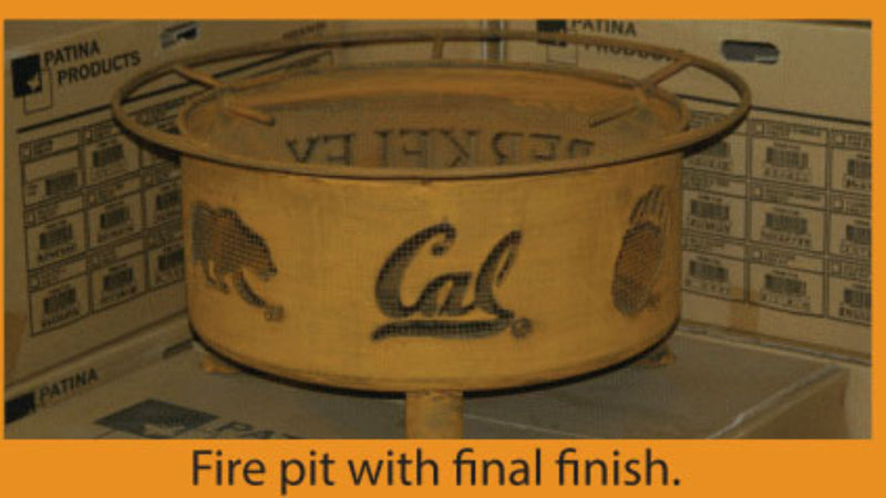 Patina Products Texas State & Stars Outdoor Fire Pit