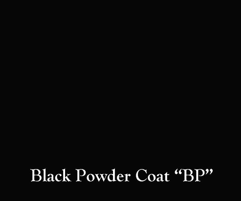 Black Powder Coat - inspired by the Outdoors