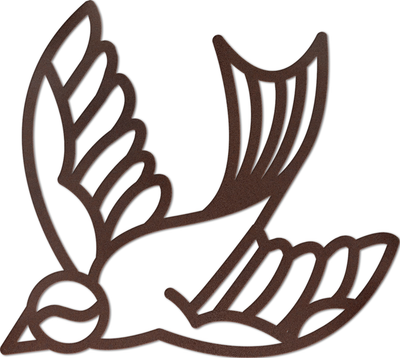Flying Dove Metal Wall Art