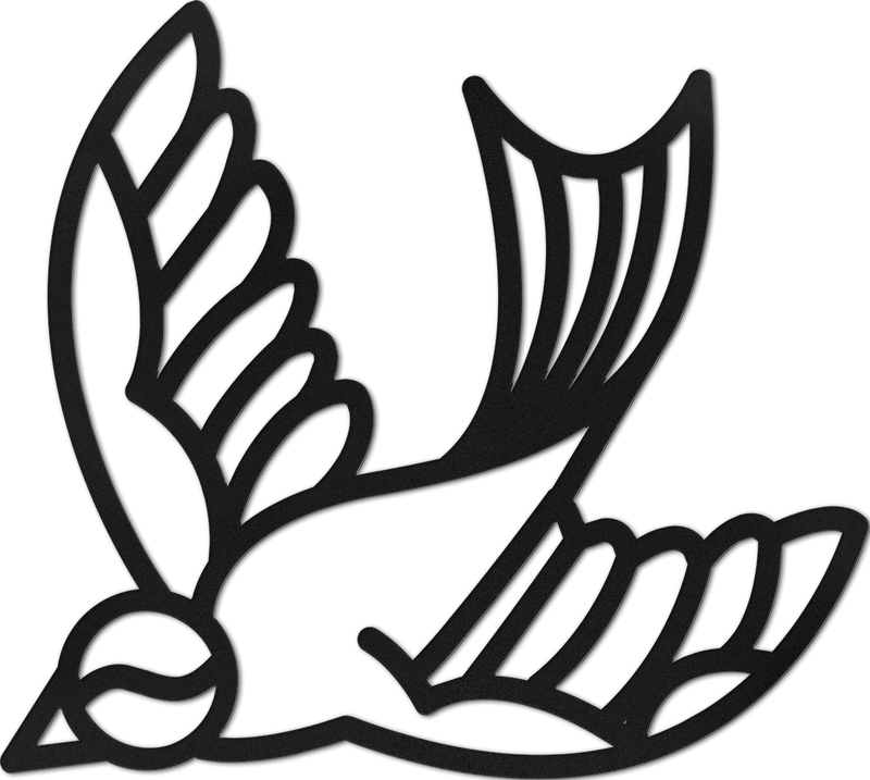 Flying Dove Metal Wall Art