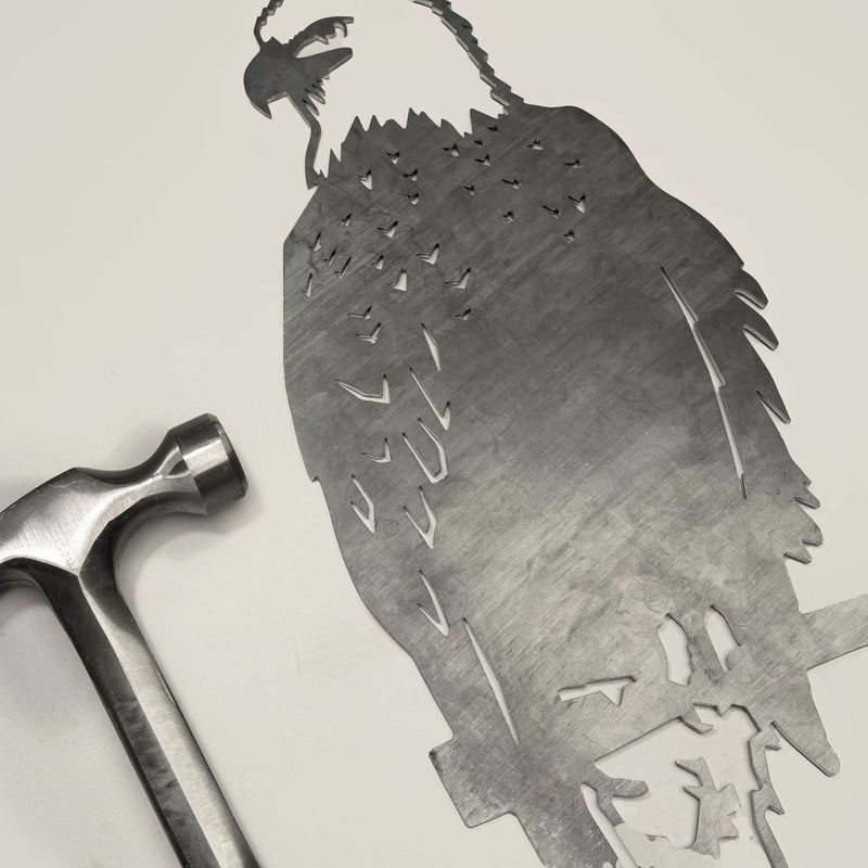 Bald Eagle Metalbird Yard Art