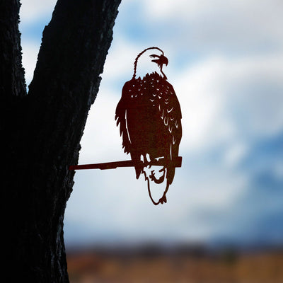 Bald Eagle Metalbird Yard Art