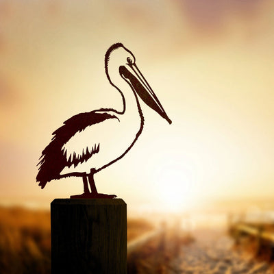 Pelican Metalbird Yard Art