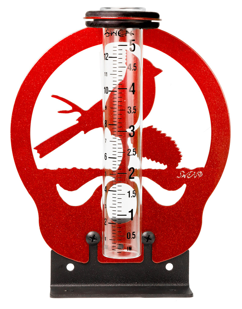 Cardinal Rain Gauge