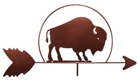 Buffalo Design Weathervane Top Design Only.