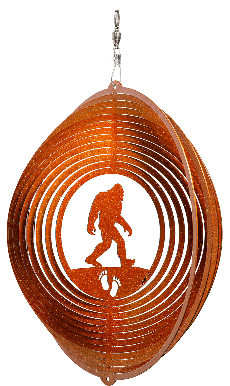 Big Foot Design Metal Garden Wind Spinner