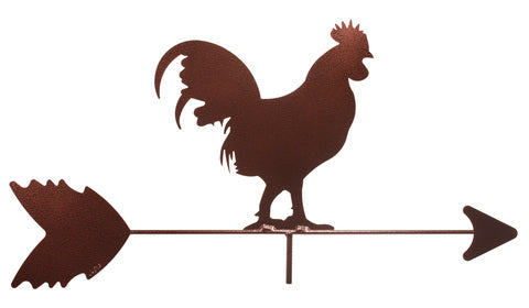 Farm Rooster Metal Weathervane top design only.