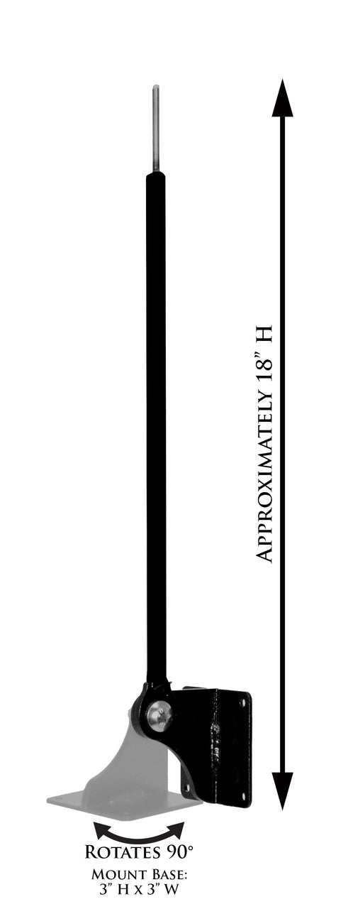 Vought F4U Corsair Weathervane Adjustable Mount