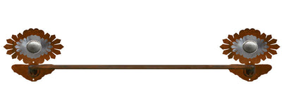 Sun Burst Concho 27" Towel Bar