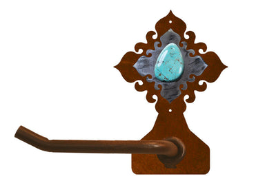 Turquoise Stone Tissue Holder