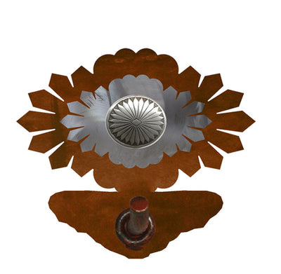 Sun Burst Concho Robe Hook