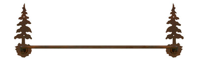 Single Pine Tree 27" Towel Bar