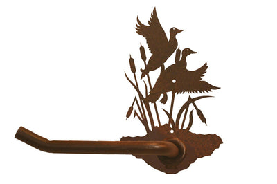 Ducks with Cattails Tissue Holder