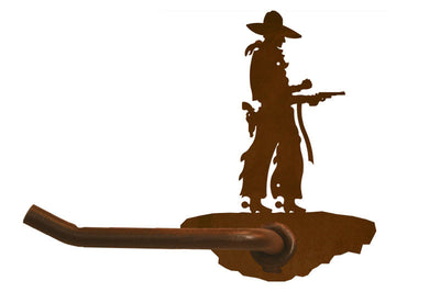 Pistol Cowboy Design Tissue Holder
