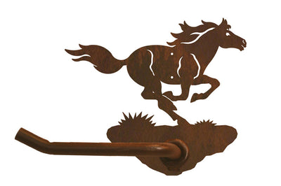 Wild Horse Design Tissue Holder