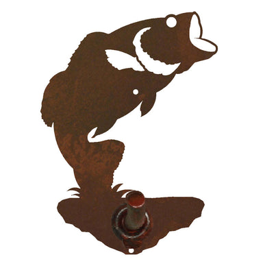 Largemouth Bass Design Robe Hook