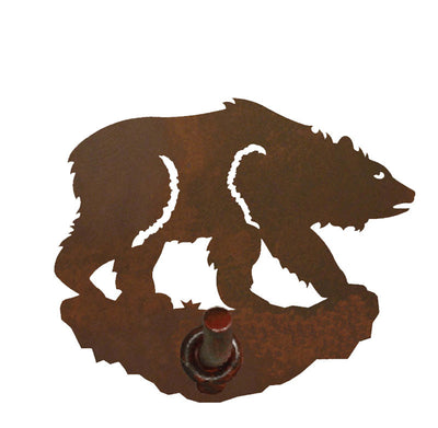 Brown Bear Design Robe Hook