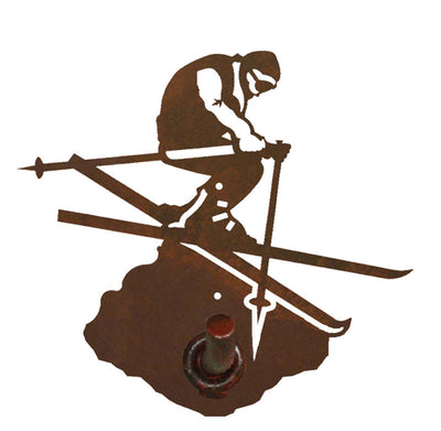Skier Design Robe Hook