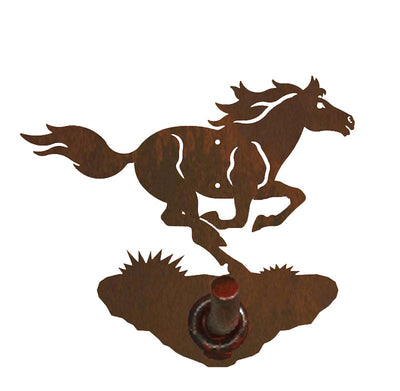 Wild Horse Design Robe Hook