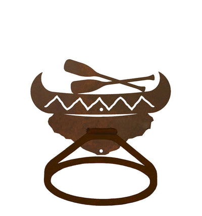 Canoe Design Towel Ring