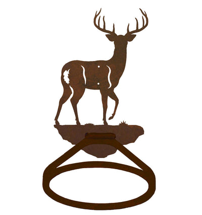 White Tail Deer Towel Ring