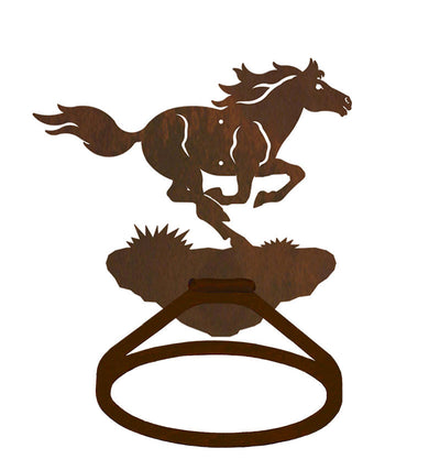 Wild Horse Towel Ring