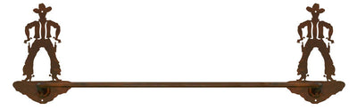 Cowboy Design 27" Towel Bar
