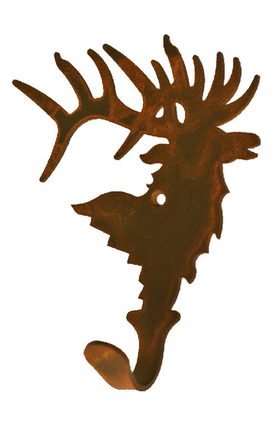 Elk Single Metal Wall Hook