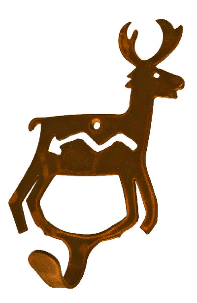 Fetish Deer Single Metal Wall Hook