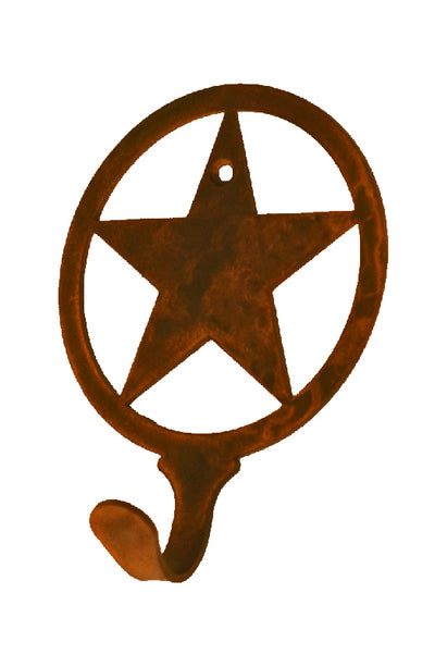 Texas Star Single Metal Wall Hook