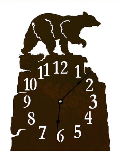 Black Bear Table Clock
