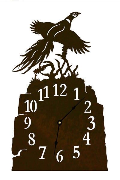 Pheasant Table Clock