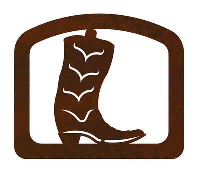 Cowboy Boot Metal Napkin Holder