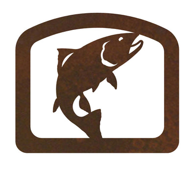 Trout Metal Napkin Holder