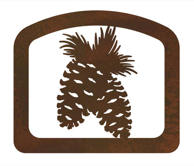Pine Cone Metal Napkin Holder