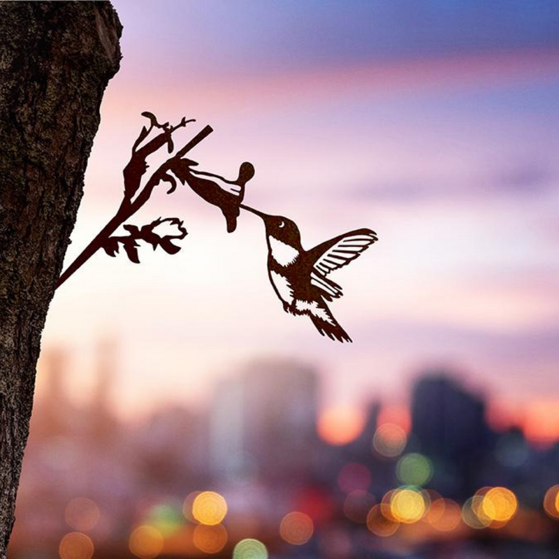 Humminbird Metal Tree Silhouette