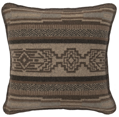 Lodge Lux Wool Blend Throw Pillow